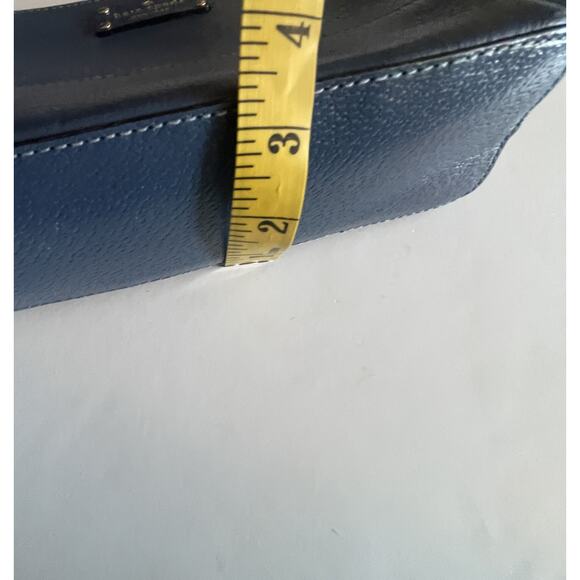 Kate Spade Blue Wellesley Hanna Leather Crossbody Handbag Shoulder Bag Purse - Picture 11 of 11
